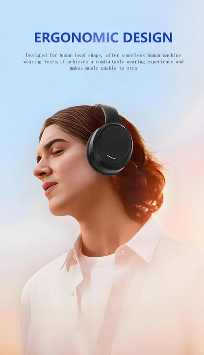 Wireless TV Headphones Bluetooth 5.0 USB Adaptor Stereo Headset Foldable Helmet Earbuds with Mic for Samsung TV PC Music
