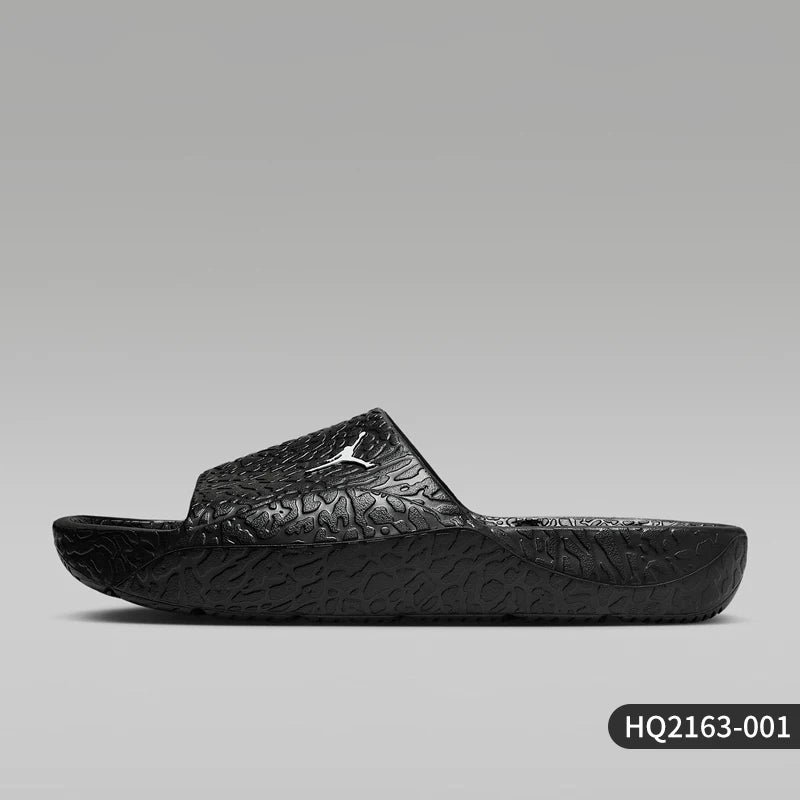 Chinelos de Banho Nike Genuine Jordan para Homem com Textura Rachada HQ2163-001