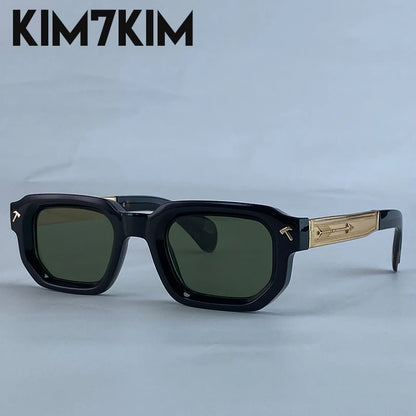 Ochelari de soare polarizați, pătrați, în stil punk, pentru bărbați, de marcă de lux, clasici, dreptunghiulari, cu protecție UV400, pentru șofat, la modă, pentru activități în aer liber