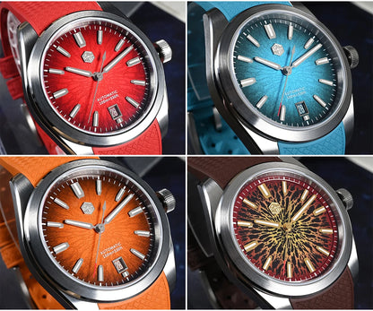 San Martin 36/39/42mm SN0144 JianZhan Gada Watch Miyota 9015 Original Design Chinese Style Dress Men Automatic Mechanical Watch