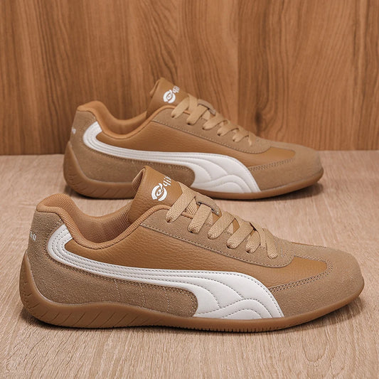 Popular Autumn Lightweight Fashionable Mens Casual Shoes Odor Resistant Low Cut Sports Shoes Outdoor Soft Retro Walking Shoes