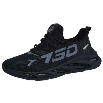 Pantofi pentru bărbați, noi de vară, respirabili, cu suprafață din plasă, brand în tendințe, sport și timp liber, ușori pentru alergare, stil viral și modă