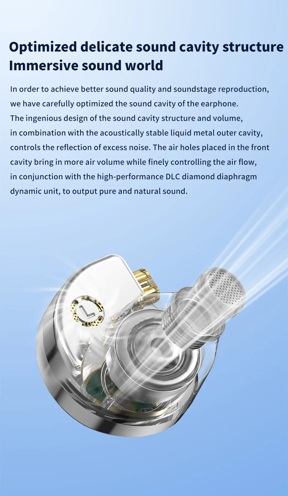 TRN Conch Lucky Bag In-Ear-Monitore – kabelgebundene DLC Diamond Dynamic HiFi-Ohrhörer mit Tuning-Düsenfiltern für Xiaomi