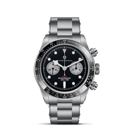 PAGANI DESIGN New Panda Men's Watches Top Luxury Quartz Wristwatches Chronograph Watch Man 2026 Gift AR Sapphire Ceramic Bezel