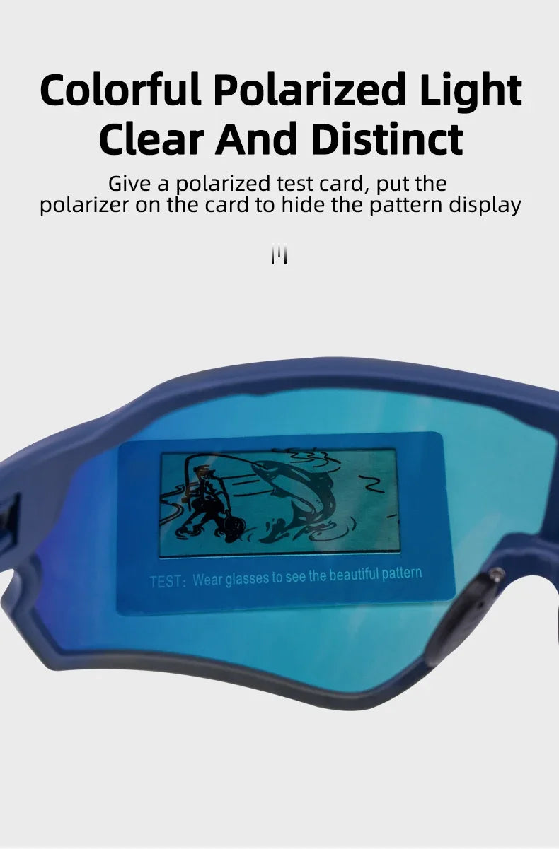 Ochelari de soare polarizați ROCKBROS, ochelari de protecție pentru sport, ochelari pentru bicicletă, drumeții în aer liber, camping, golf, ochelari de ciclism, UV400