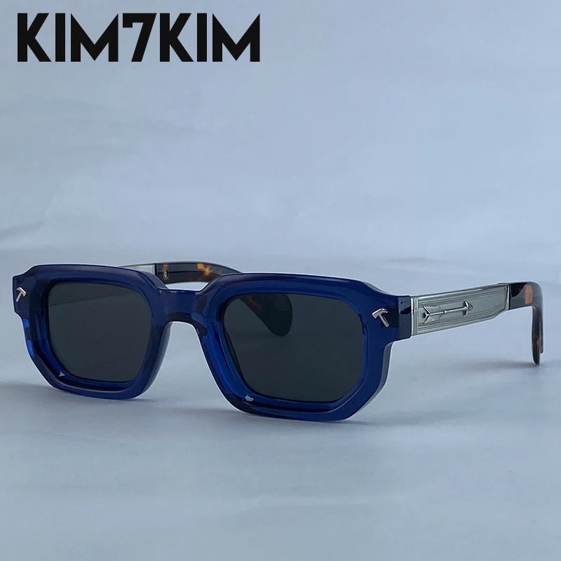 Ochelari de soare polarizați, pătrați, în stil punk, pentru bărbați, de marcă de lux, clasici, dreptunghiulari, cu protecție UV400, pentru șofat, la modă, pentru activități în aer liber