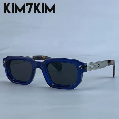 Ochelari de soare polarizați, pătrați, în stil punk, pentru bărbați, de marcă de lux, clasici, dreptunghiulari, cu protecție UV400, pentru șofat, la modă, pentru activități în aer liber