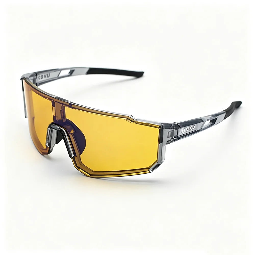 Ochelari fotocromatici pentru bicicletă – Ochelari pentru ciclism de șosea, mountain bike și viteză – pentru bărbați și femei – sporturi în aer liber – ciclism – ochelari de soare pentru bicicletă – cu cutie