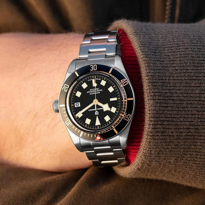 PAGANI DESIGN BB58 Steel Men's Mechanical Wrist Watches Luxury Automatic Watch For Men AR Sapphire Mirror Sport Waterproof Watch
