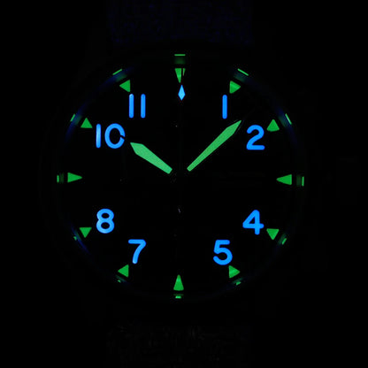 Militado ML1868KF Retro VK67 Quartz Chronograph Watch Stainless Steel Case 3 Dial Waterproof 100M  Multifunction Military Watch