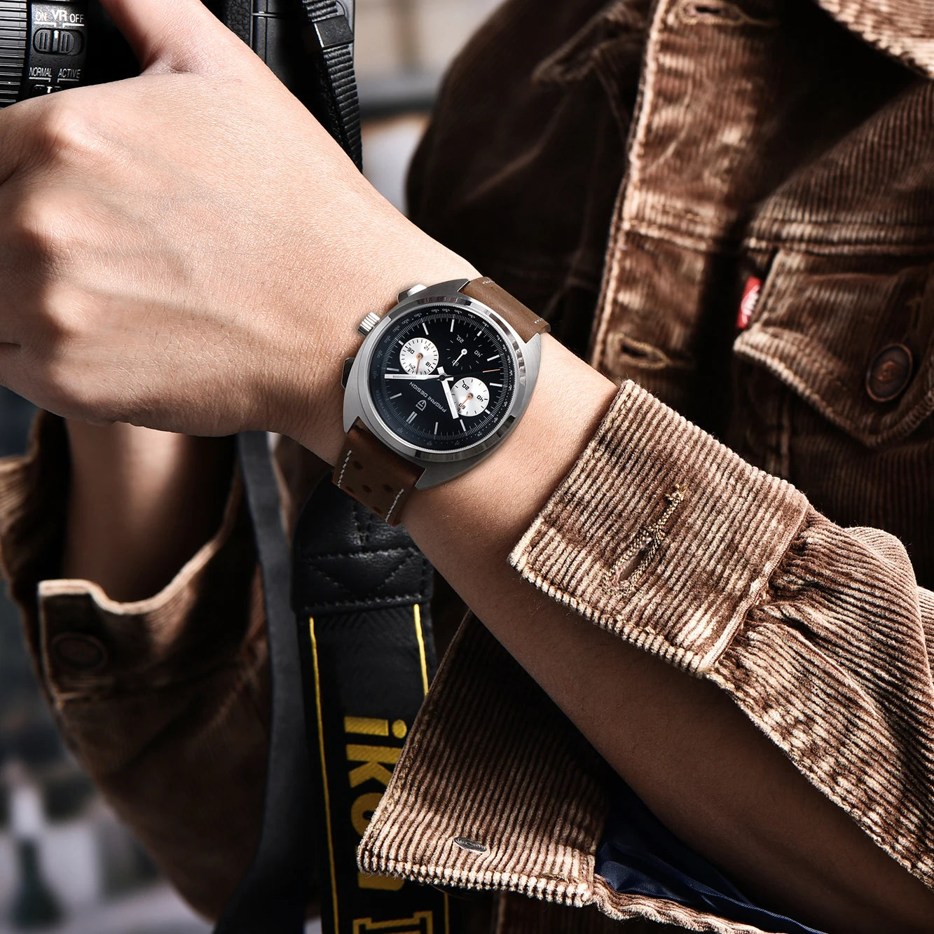 PAGANI DESIGN 2026 NEW Turtle Back Chronograph 1782 Watch for Man Fashion Men's Quartz Watch Luminous relogios masculino