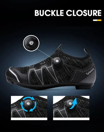 Professional Men's Road Cycling Shoes Breathable Women's MTB Bike Shoes Racing Speed Sneakers Mountain Bicycle Footwear for Shimano