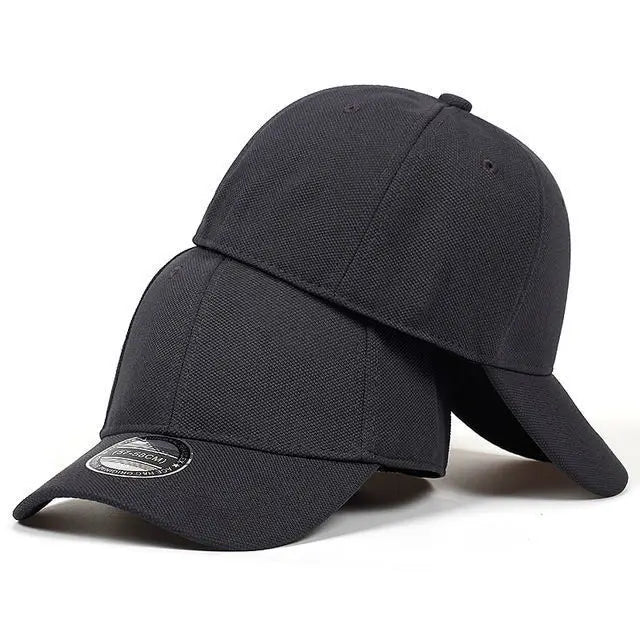 Not Adjustable Back Closed Snapback Caps Men Quality Hip Hop Fitted Hats Adult Solid Color Baseball Hats 57-58cm for Small Face