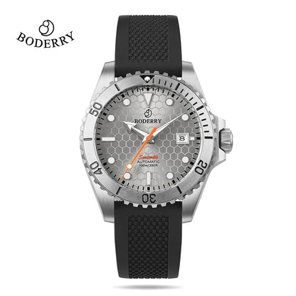 Boderry Bronze Watch Seaturtle Titanium Diver Luxury Wristwatch Automatic Mechanical Wristwatch Sport 200M Waterproof Luminous