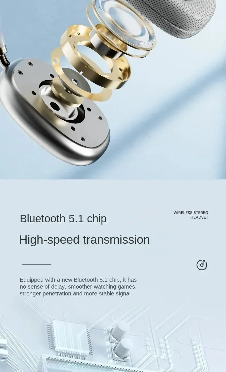 2025 Air Max P9 TWS Wireless Bluetooth 5.1 Earphones with Mic – Noise Cancelling Gaming Sports Earbuds for iPhone Android PC