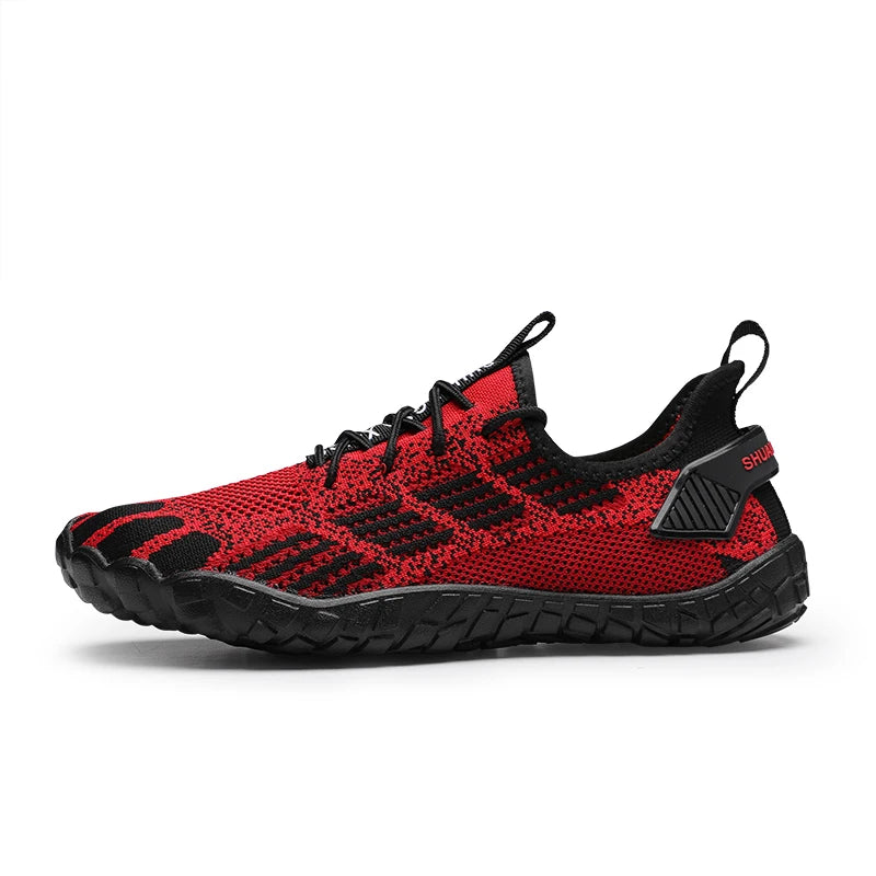 Water Shoes for Men Barefoot Beach Shoes Breathable Sport Shoes Quick Dry River White Sea Aqua Sneakers Soft Beach Sneakers