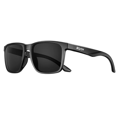 SCVCN Ochelari polarizați pentru drumeții, pescuit și ciclism, ochelari de modă UV400 pentru bărbați, ochelari de sport pentru MTB și biciclete, pentru activități în aer liber