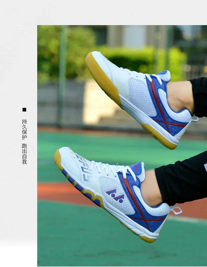 Men's Professional Table Tennis Shoes Couple Badminton Shoes Competition Tennis Training Sneakers Men's Sports Shoes Zapatillas