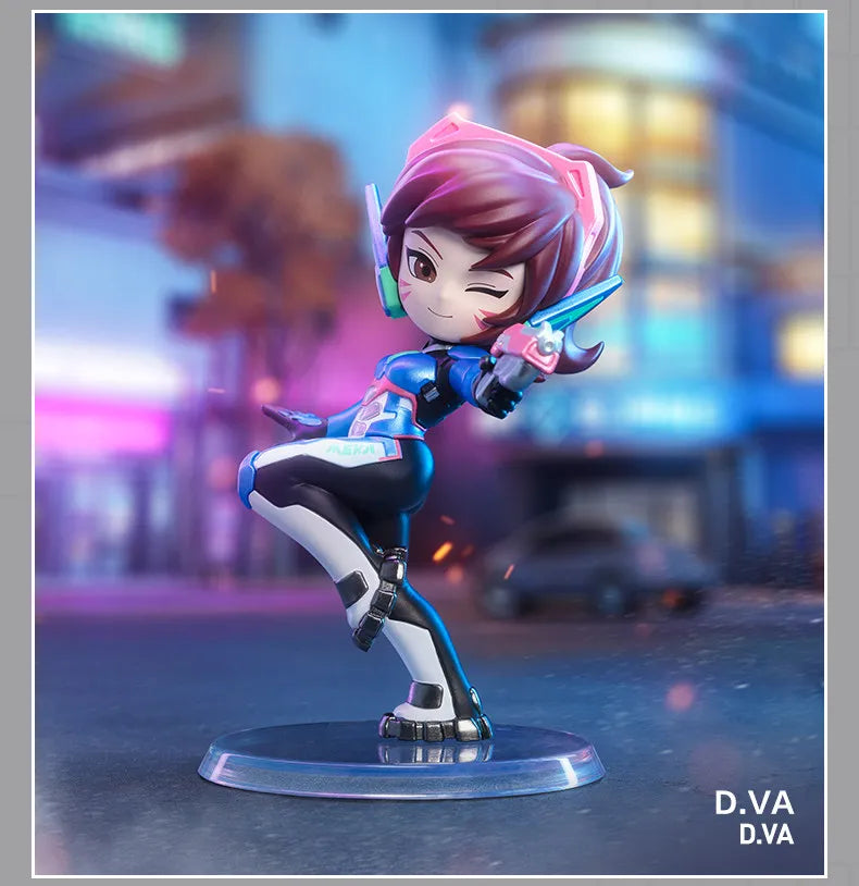 POP MART Overwatch Play of The Game Series Blind Box Mystery Box – urocze zabawki, ozdoby, figurki, dekoracje do domu, modele na biurko i lalki