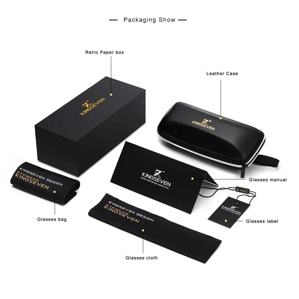 KINGSEVEN Ochelari de soare polarizați fotocromatici pentru bărbați, model pentru femei, ochelari de soare cameleon, UV400, anti-orbire, pentru șofat, ochelari pătrați
