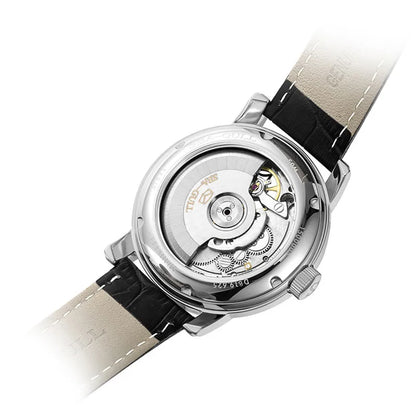NEU Herren-Automatikuhr mit mechanischem Seagull ST25-Uhrwerk, modische Herrenarmbanduhr mit skelettierter Unruh, Casual-Business-Uhr 819.624