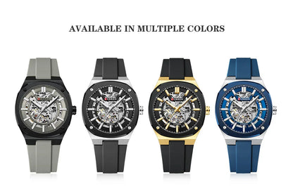 2025 CURREN New Men Mechanical Watch Luxury Sapphire Glass Automatic Watch 41MM Stainless Steel Watch for Men