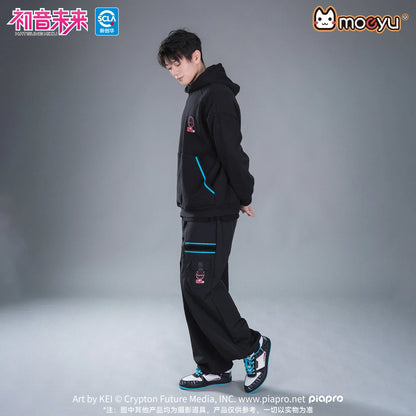Moeyu Hatsune Miku Shoes for Women and Men Vocaloid Cosplay Anime Sneakers Tennis Lace-Up Sport Athletic Running Casual Shoes