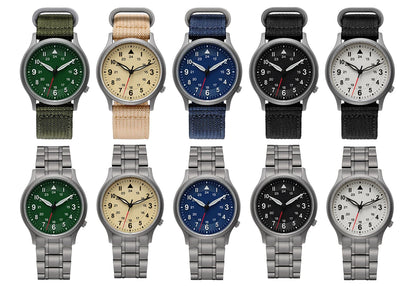 BERNY Titanium Watches for Men Super Luminous Sapphire Field Men's Watch Outdoor Quartz Wristwatch Lightweight 5ATM