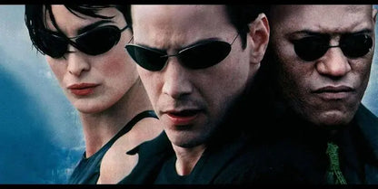 Ochelari de soare polarizați din titan, în stilul Neo din „Matrix”, ultralegeri, fără ramă, pentru bărbați, destinați conducerii, cu design de marcă – Oculos De So
