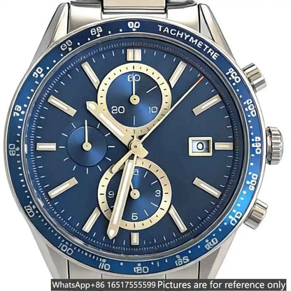 43mm Luxusuhr für Herren aus 904L-Stahl mit Quarzwerk – exquisite Tradition und handwerkliche Exzellenz