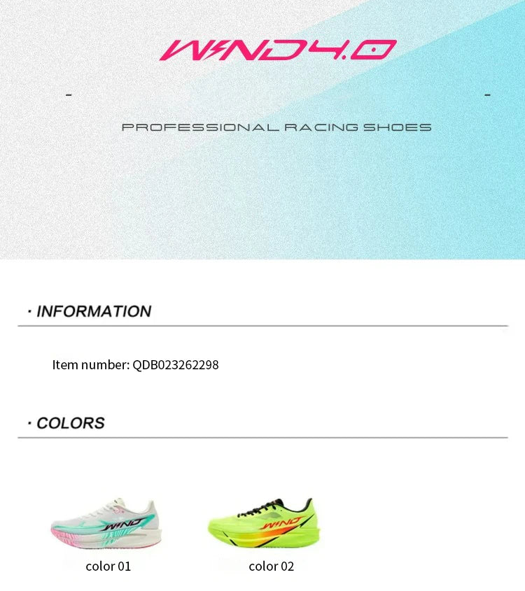 QIAODAN Men's Trail Running Shoes 2026 WIND 4 Jogging Sport Shoes GYM Mesh Breathable Athletic Running Sneakers QDB023262298