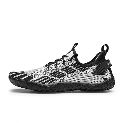 Water Shoes for Men Barefoot Beach Shoes Breathable Sport Shoes Quick Dry River White Sea Aqua Sneakers Soft Beach Sneakers