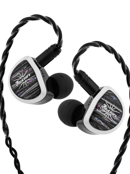 Linsoul Kiwi Ears Aether 15.3mm Large Planar Driver IEM Hifi Earphones with Detachable Cable System for Gaming and Musician