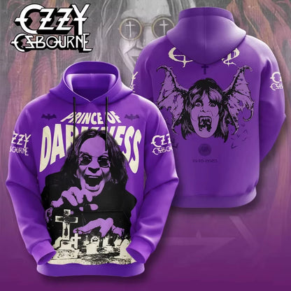 Men's Hoodie New Rock Ozzy Osbourne Band 3d Print Hoodies Men Women Fashion Street Hoodie Sweatshirt Women Coat Hip Hop Sudadera