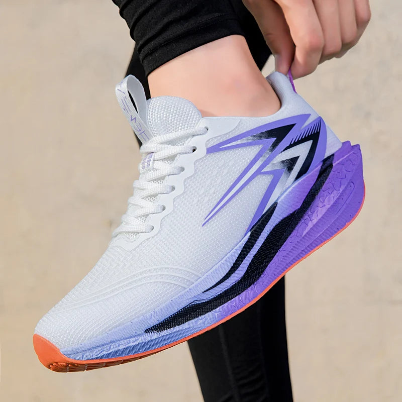 NEW Men Sports Running Shoes Off Marathon Breathable Light Comfortable Athletic Sneakers Jogging Basketball Tenis Air Cushion