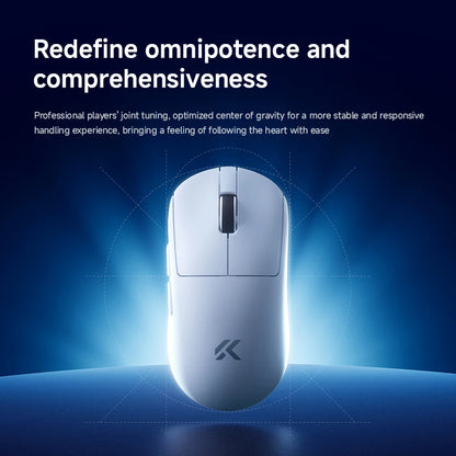 NEW MCHOSE A7 V2 E-sports mouse wireless Bluetooth tri-mode Ergonomics lightweight 8K gaming mice Customized PC accessory gifts