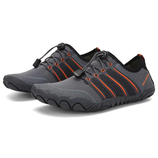 Mens Minimalist Running Cross Training Shoes Barefoot Shoes Big Toe Box Five Finger Shoes Saguaro Barefoot Pit Viper Paracord