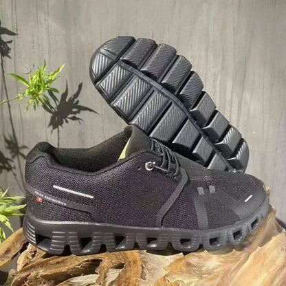 Sapatilhas de corrida outdoor leves, respiráveis e de cano baixo, unissexo, estilo desportivo casual, parte superior em PU e malha, antiderrapantes...