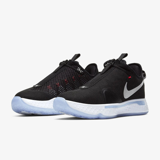 Nike Genuine PG 4 EP Paul George 4 Black White Blue Drip Men's Basketball Shoes CD5082-001
