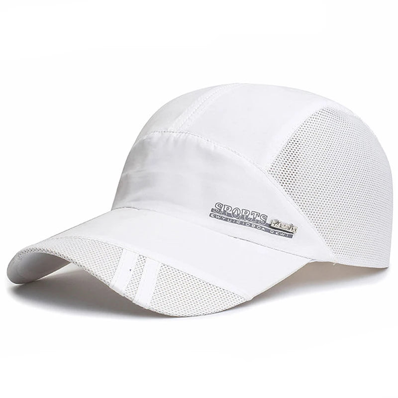 The New Spring Sun Hat Outdoor Travel Baseball Cap Sports Breathable Hat Screening Speed Dry Hat