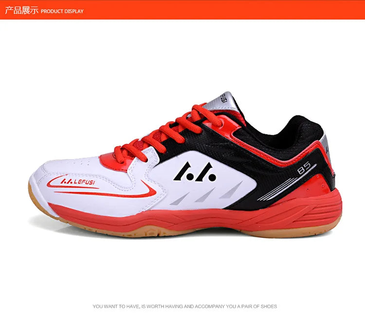 New Badminton Shoes Professional Competition Men and Women Unisex Sports Shoes Tennis Shoes Lightweight Table Tennis Sneakers