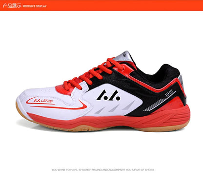 New Badminton Shoes Professional Competition Men and Women Unisex Sports Shoes Tennis Shoes Lightweight Table Tennis Sneakers