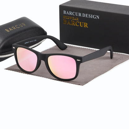 Ochelari de soare sport pentru bărbați și femei marca BARCUR, cu ramă ultra-ușoară din PC de înaltă calitate, protecție UV400, pentru activități în aer liber, conducere și ciclism
