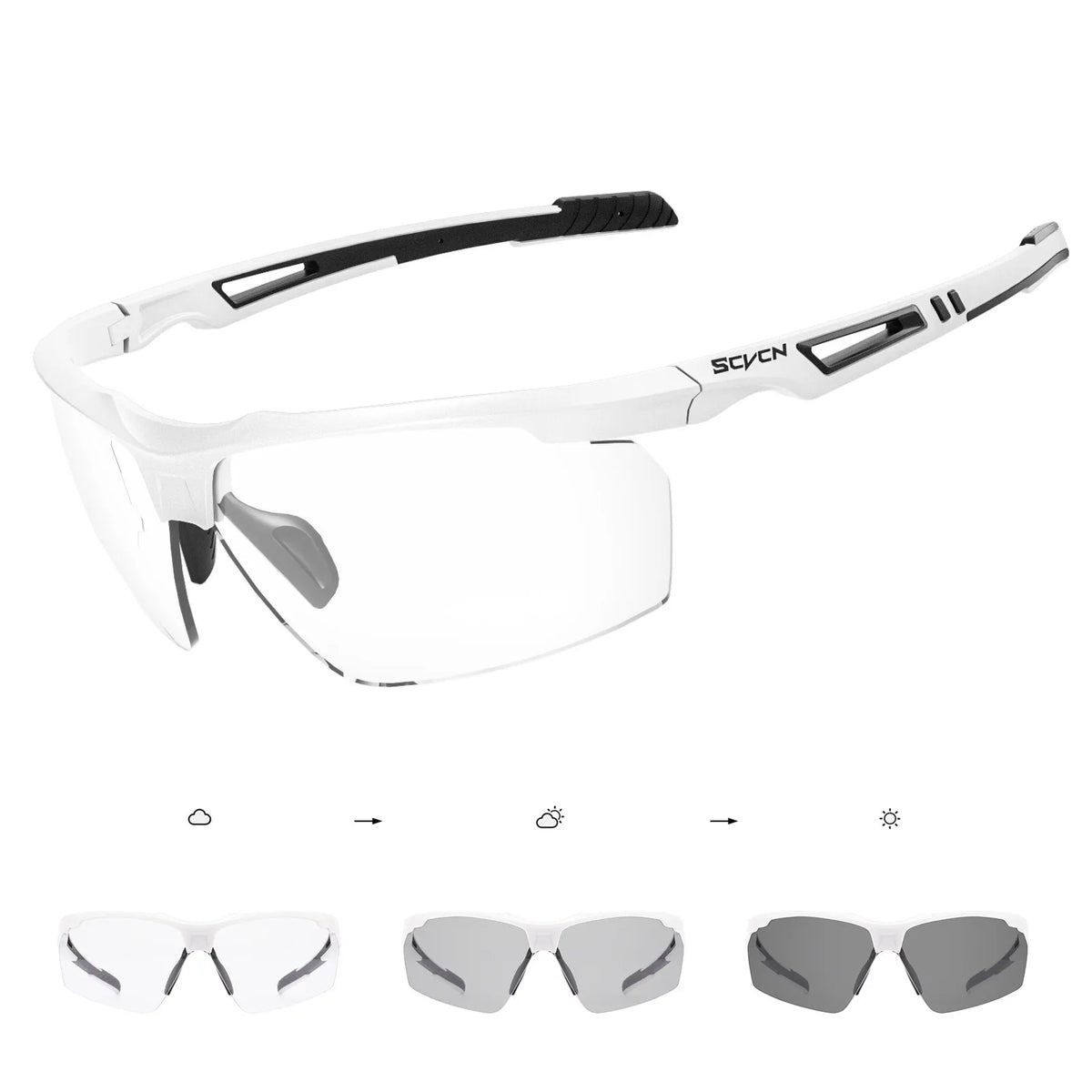 Ochelari de ciclism polarizați SCVCN, ochelari de soare pentru alergare, protecție UV, ochelari pentru ciclism sportiv, MTB, bicicletă de șosea, ochelari pentru femei, ochelari de protecție pentru ciclism