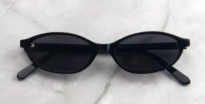 Ochelari de soare mici, ovali, din acetat, la modă, pentru femei, în stilul anilor '90; ochelari de soare vintage pentru bărbați; ochelari polarizați la modă, cu protecție UV400