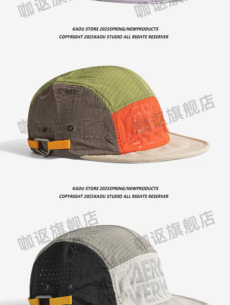 Outdoor Breathable Quick-Dry Baseball Cap for Men and Women, Summer Hiking Sun Hat