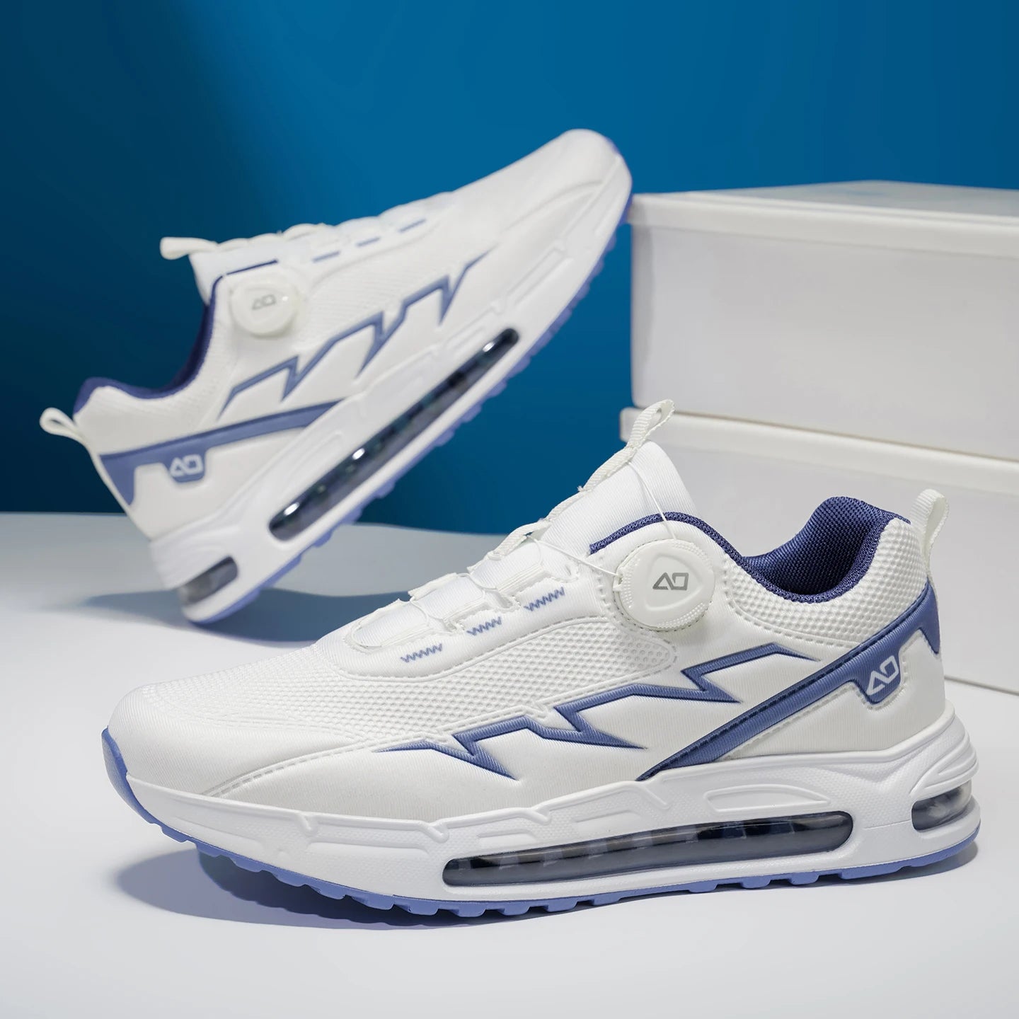 Zapatillas de running para hombre de primavera y verano, calzado de senderismo para exteriores, zapatillas de trail resistentes al desgaste con cierre BOA, transpirables, de estilo deportivo y casual