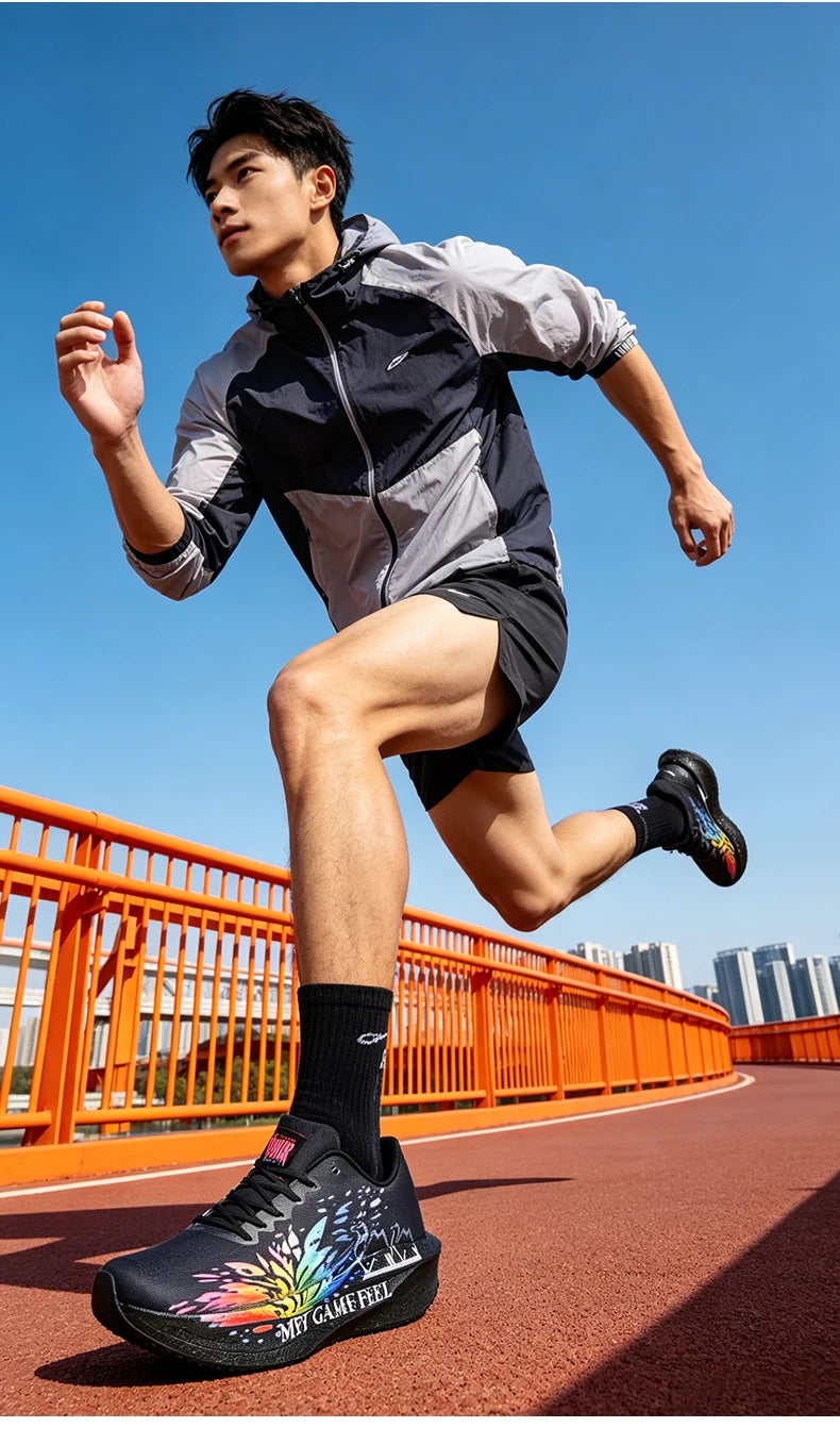 2026 New Eagle Pattern Running Shoes Carbon Plate Marathon Sports Shoes Ultra-Light Breathable Cushioning Training Running Shoes