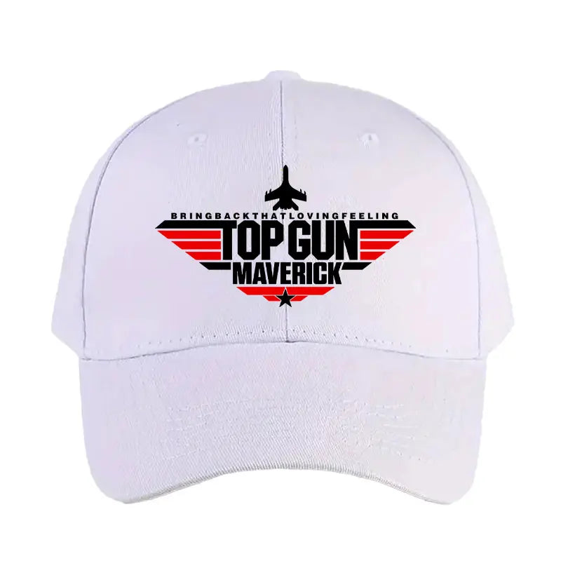 TOP GUN MAVERICK Men Classic Vintage Baseball Cap Adjustable Dad Hat with Curved Brim Casual Outdoor Sports