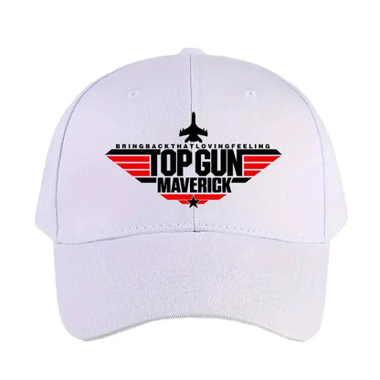 TOP GUN MAVERICK Men Classic Vintage Baseball Cap Adjustable Dad Hat with Curved Brim Casual Outdoor Sports